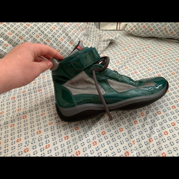 Men’s 12 Prada high top sneakers - Picture 6 of 11